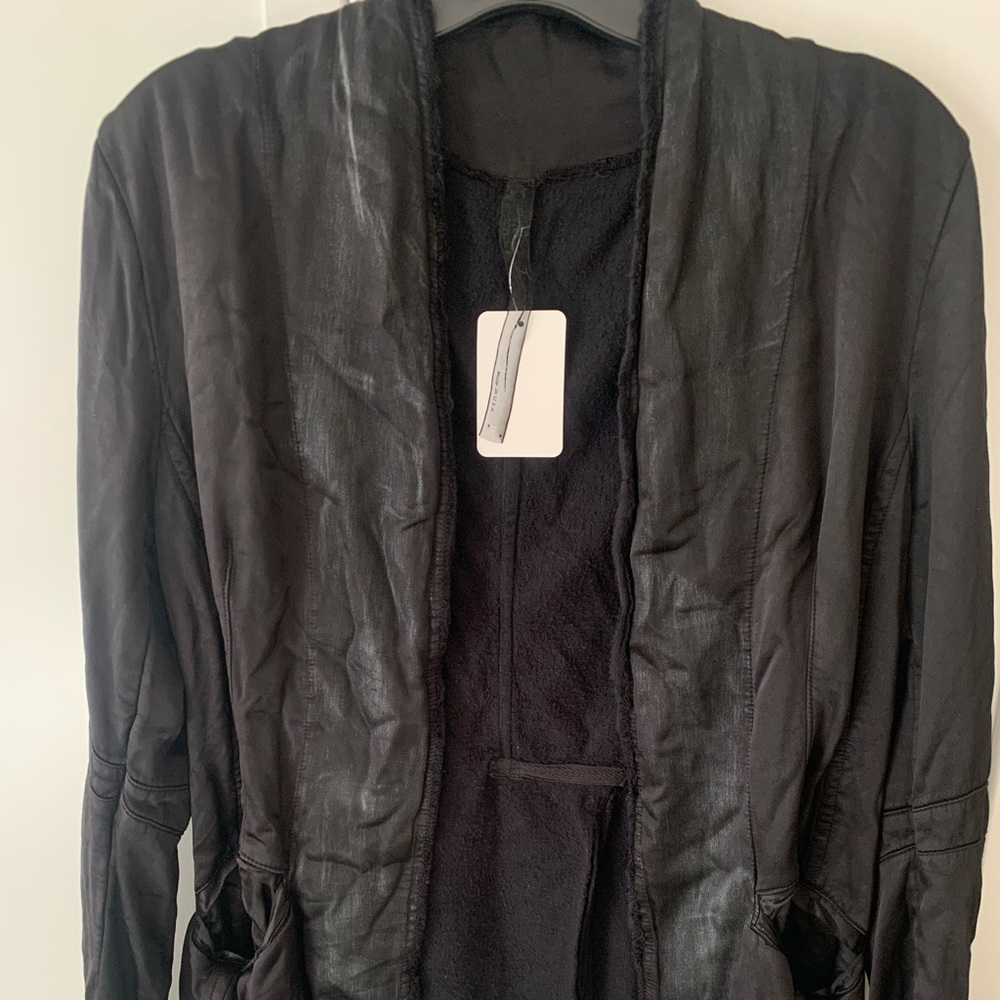 NEW with tags! Black designer Jaga jacket made of 100% cotton UAL bought